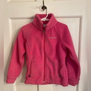 Columbia pink fleece